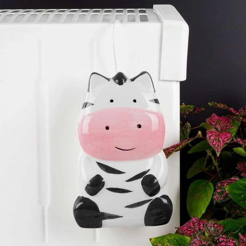 Ceramiczny nawilżacz na kaloryfer – zebra