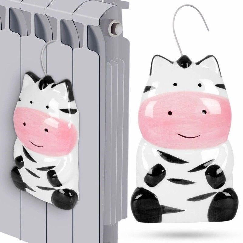 Ceramiczny nawilżacz na kaloryfer – zebra