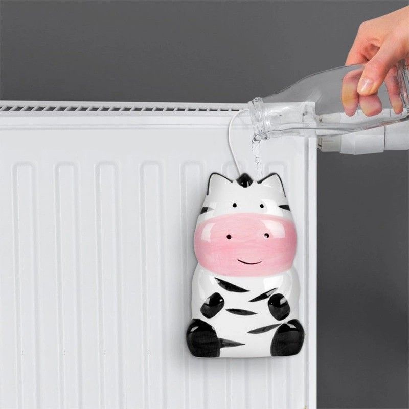 Ceramiczny nawilżacz na kaloryfer – zebra