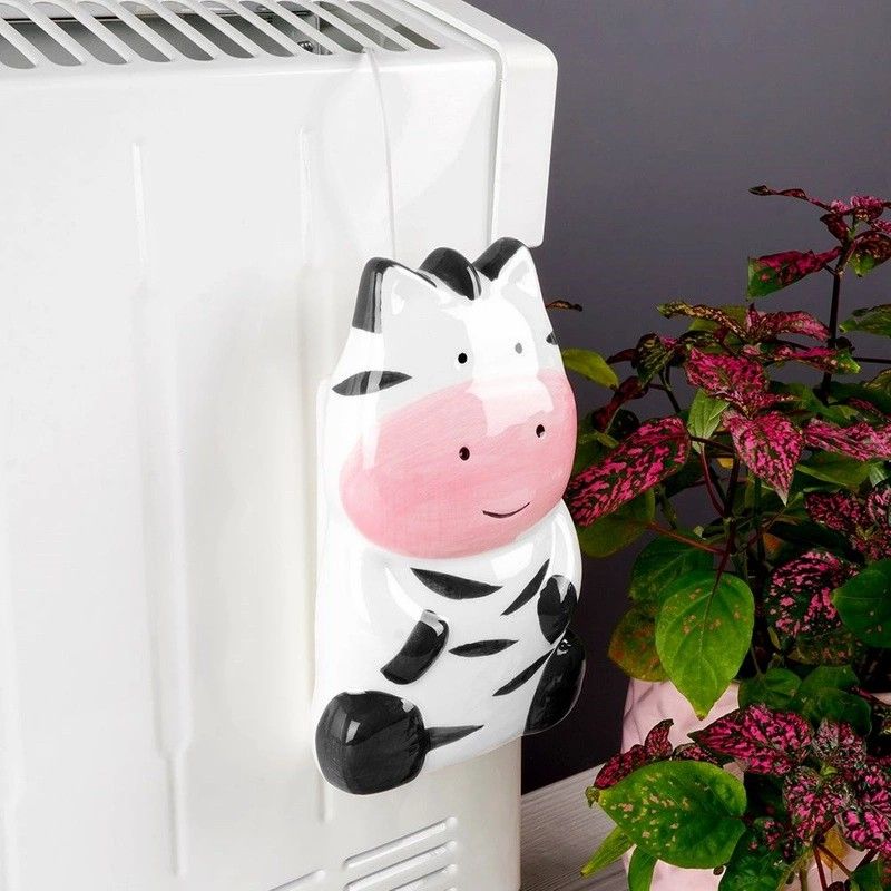 Ceramiczny nawilżacz na kaloryfer – zebra
