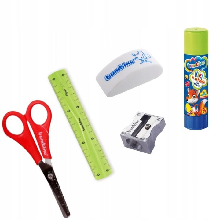 Mega Wyprawka Szkolna Bambino XXL - 20 produktów + długopis gratis