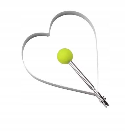 Forma do jajek sadzonych serce