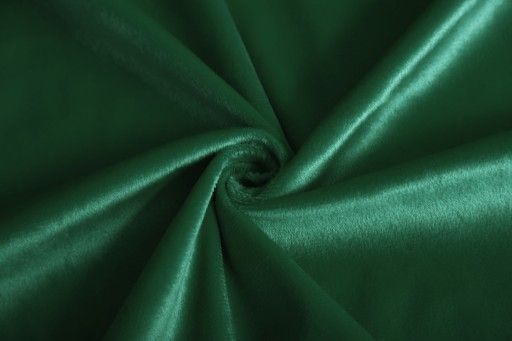 Zasłona glamour z weluru butelkowa zieleń 140x250cm na taśmie - 1szt.