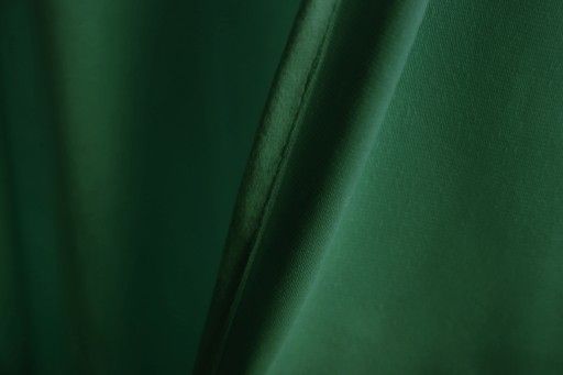 Zasłona glamour z weluru butelkowa zieleń 140x250cm na taśmie - 1szt.