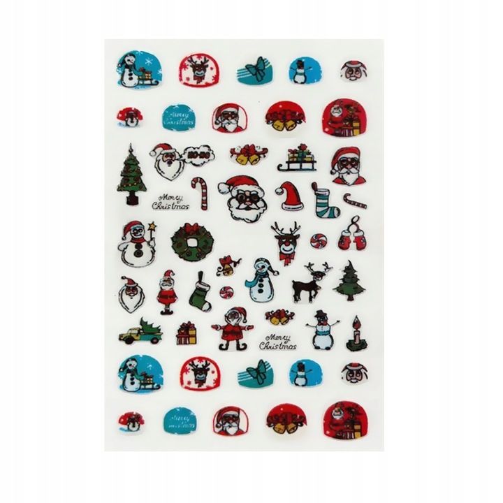 Naklejki fluo na paznokcie