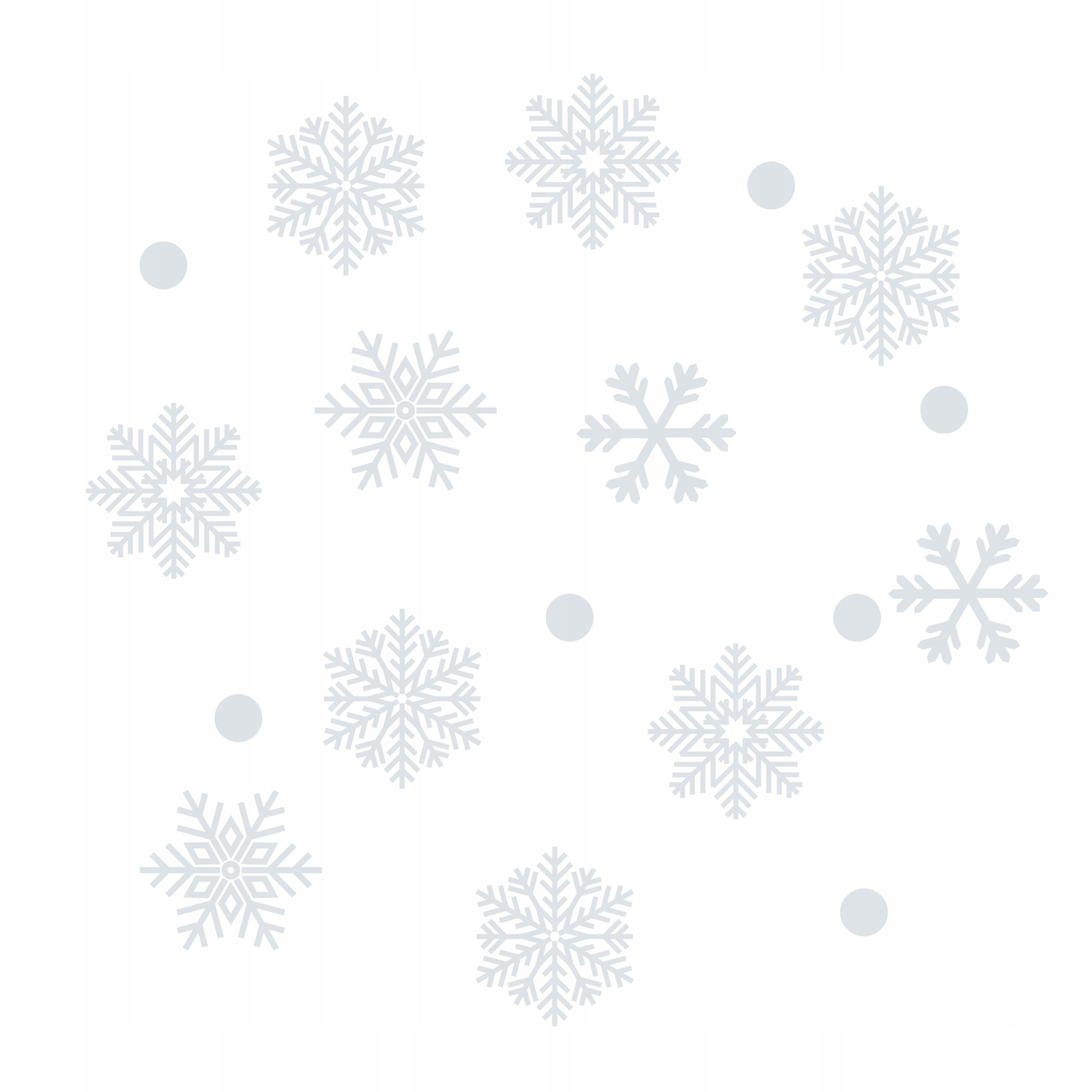 Naklejki – śnieżynki