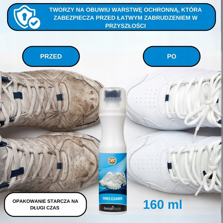 Płyn do czyszczenia butów