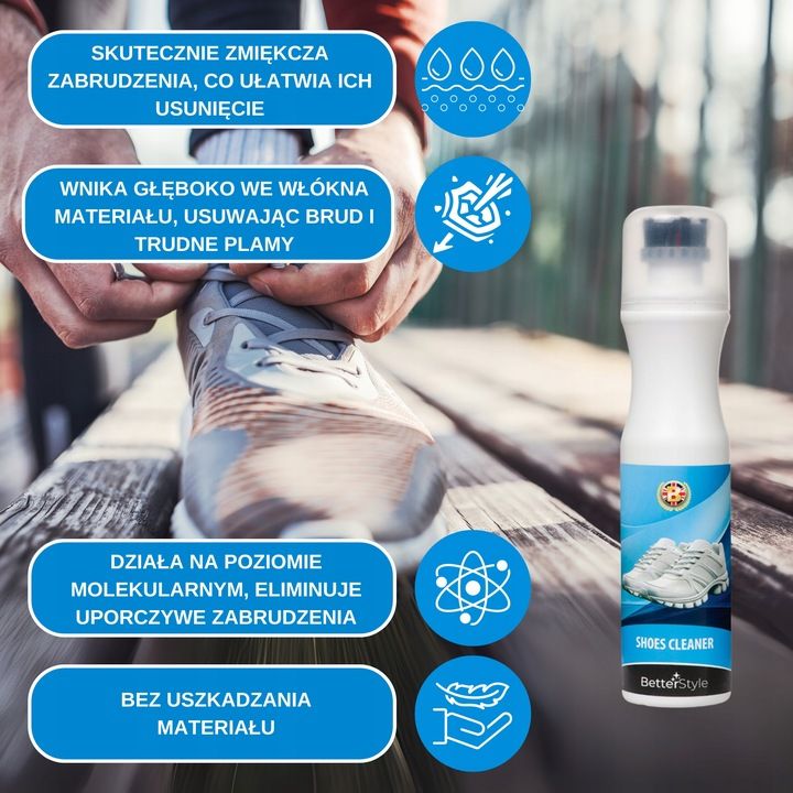 Płyn do czyszczenia butów