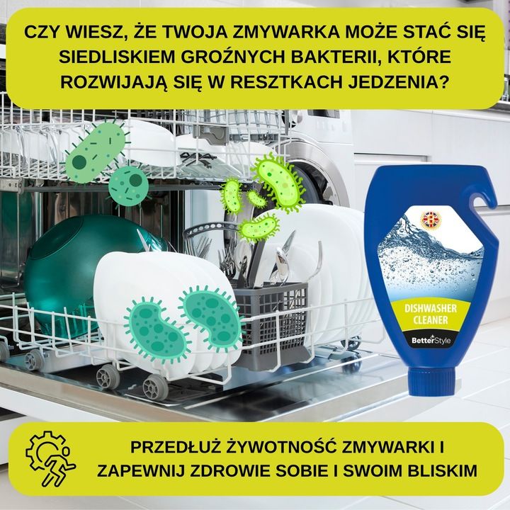 Płyn do czyszczenia zmywarki