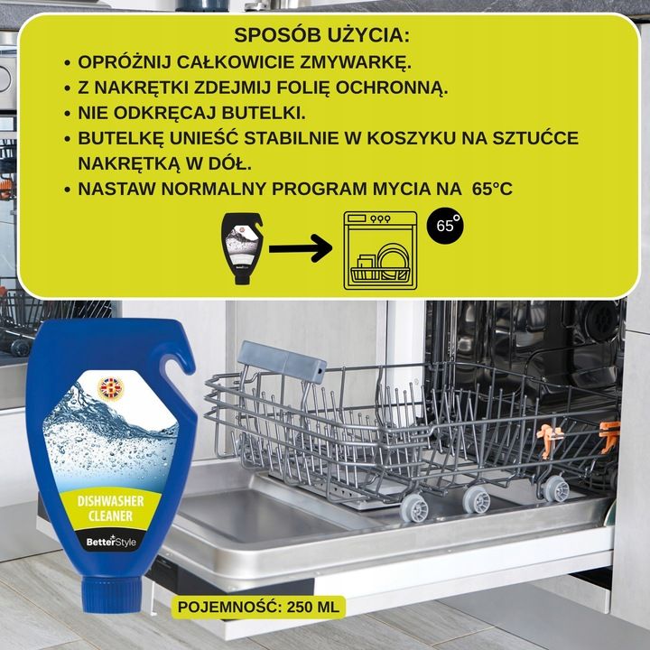 Płyn do czyszczenia zmywarki