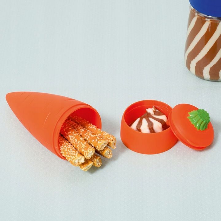 Pojemnik Marchewka z pojemniczkiem na dip