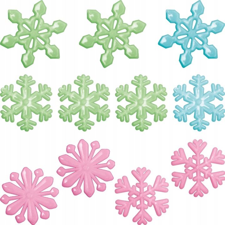 Śnieżynki fluorescencyjne