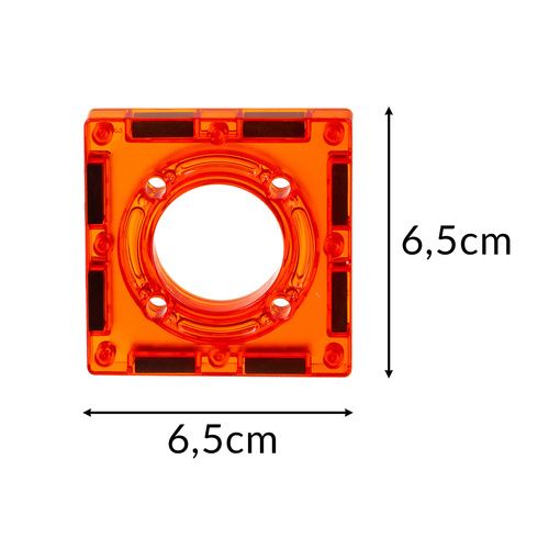 Klocki magnetyczne - tor kulkowy 110 elementów