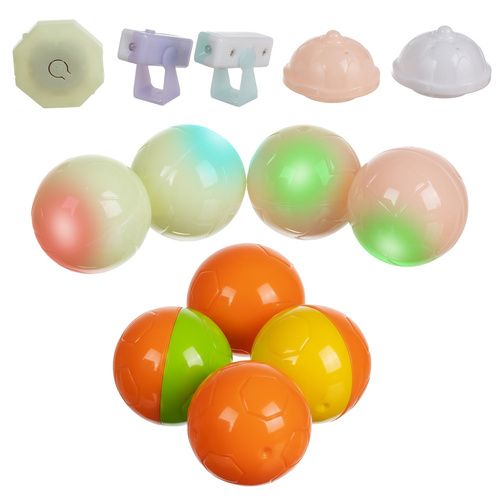 Klocki magnetyczne - tor kulkowy 110 elementów