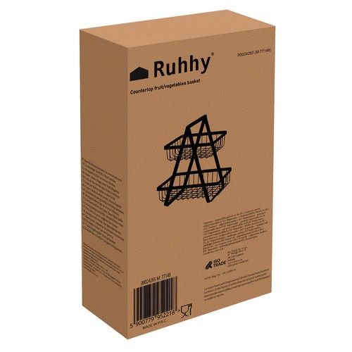 Koszyk dwupoziomowy na owoce/warzywa