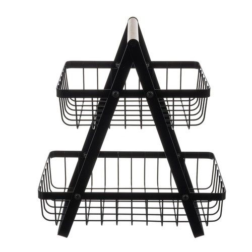 Koszyk dwupoziomowy na owoce/warzywa