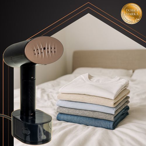 Parownica do ubrań 2000W czarna