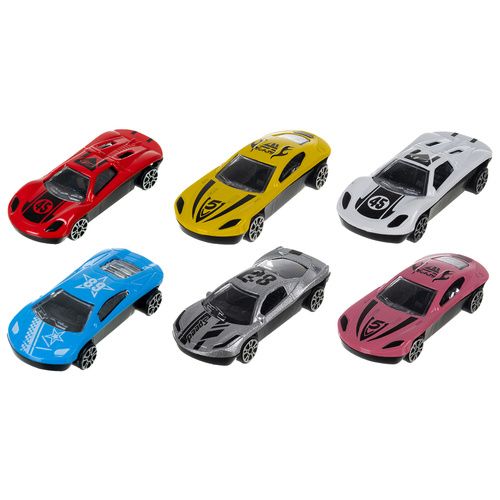 Zestaw ciężarówka TIR z 6 autami